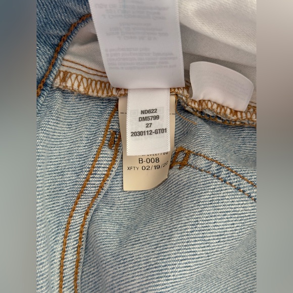 Madewell The Momjean in Ellendale Wash: Raw-Hem Edition - Size 27 - Picture 8 of 11